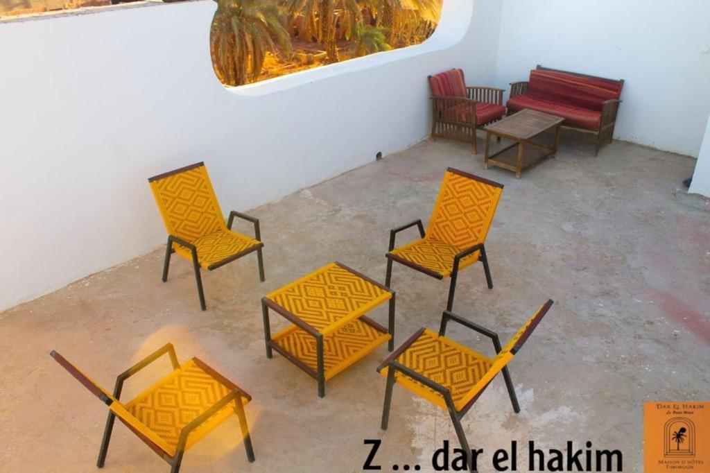 Dar El Hakim, Le Petit Hotel De Timimoun Eksteriør bilde